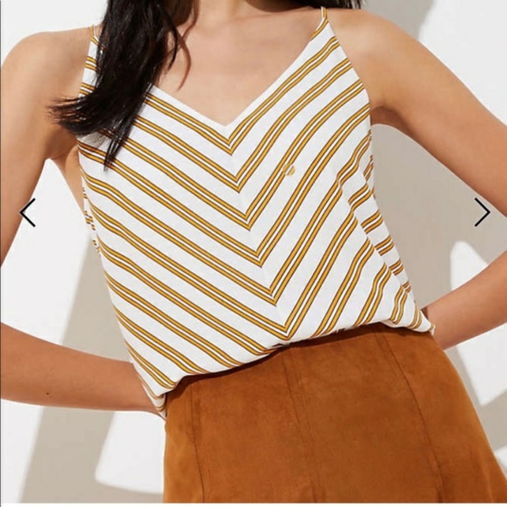 NWT LOFT Bar Back Top / Blouse